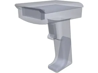 Barcode Scanner 3D Model preview