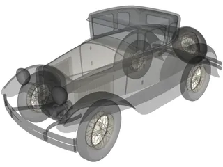Ford A 3D Model preview