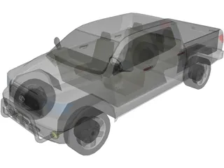 Toyota Hilux SRV 3D Model preview