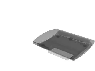 Sony PS3 Slim 3D Model preview