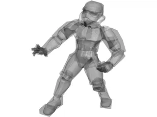 Star Wars Stormtrooper 3D Model preview