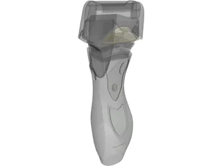Panasonic ES8176 Shaver 3D Model preview
