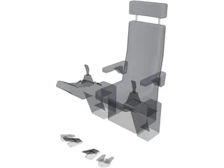 Seat 3D Model preview