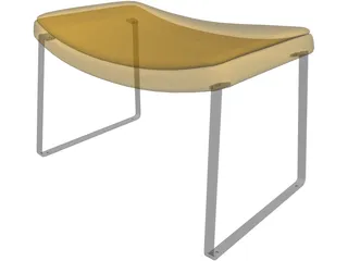 Chairs Italian Metropolitan 3D Model preview