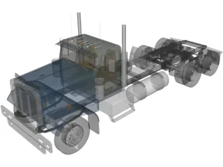 Freightliner 3D Model preview