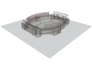 Bryant-Denny Stadium 3D Model preview