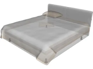 Bed 3D Model preview