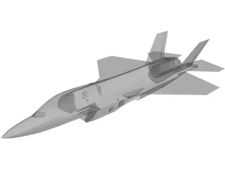 Lockheed Martin JSF F-35 3D Model preview