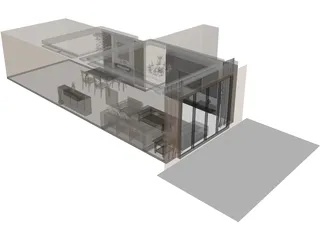 Room Interior 3D Model preview