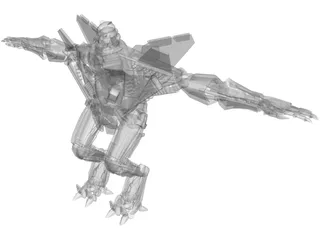 Transformers Sentinel Prime 3D Model preview