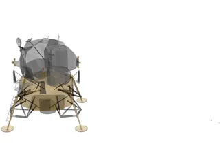 Apollo Lunar Module 3D Model preview