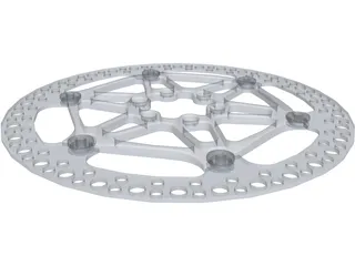 Floating Rotor Disc Brake 3D Model preview
