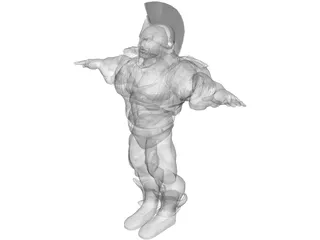 Spartan 3D Model preview