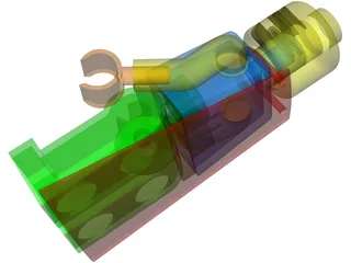 LEGO Superman 3D Model preview