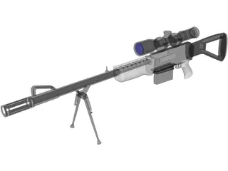 Rifle 3D Model preview