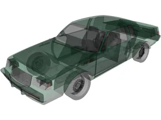 Buick Regal GNX (1987) 3D Model preview