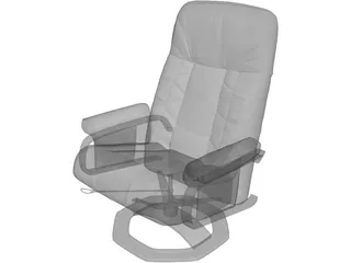 Armchair 3D Model preview