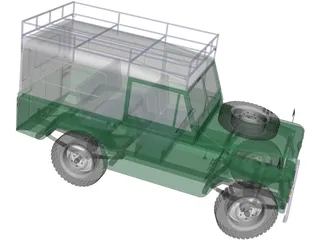 Land Rover 3D Model preview