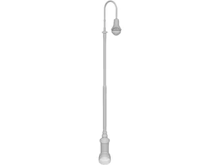 Street Lamp 3D Model preview