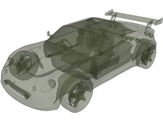 Lotus Elise 111S (1999) 3D Model preview