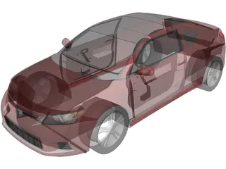 Scion tC 3D Model preview