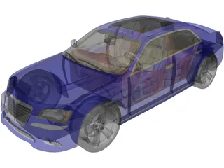 Lancia Thema (2013) 3D Model preview