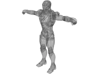 Ironman Mark 6 3D Model preview