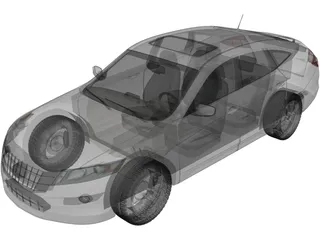 Honda Accord Crosstour (2010) 3D Model preview