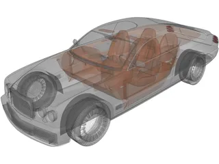 Bentley Brooklands 3D Model preview