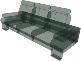 Sofa 3D Model preview