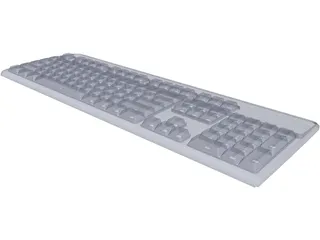 HP Keyboard 3D Model preview