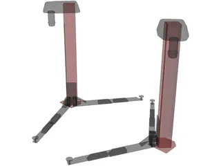 Elevator Corghi 3D Model preview