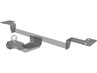 Towing Accessory for Hyundai Tucson 3D Model preview