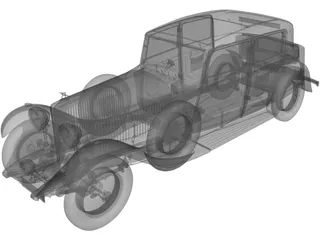 Bentley (1932) 3D Model preview