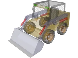 Loader 3D Model preview