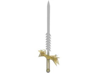 Sword Of Power 3D Model preview