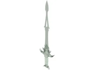 Sword Of The Green Land 3D Model preview