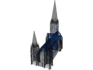 St. Pauls Cathedral 3D Model preview