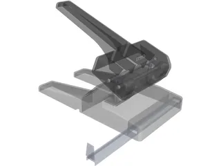 Leitz Hole Puncher 3D Model preview