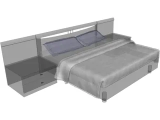 Bed 3D Model preview