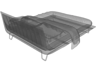 Bed 3D Model preview