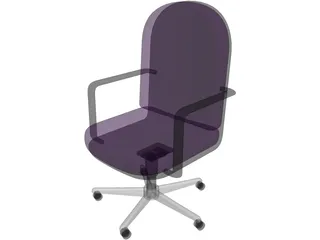 Chair Office 3D Model preview