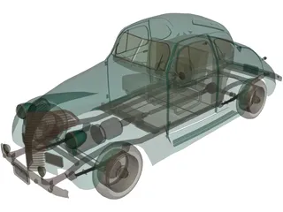 Chevrolet (1930) 3D Model preview