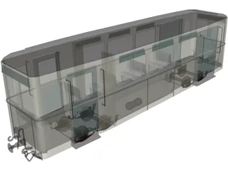 Carrage 3D Model preview