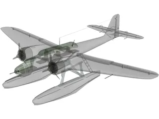 Heinkel He 115C-1 3D Model preview