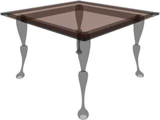 Table Small 3D Model preview