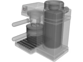 Capachino Maker 3D Model preview