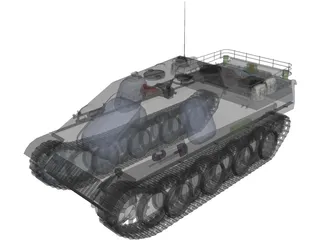 Resource Tank 3D Model preview
