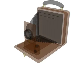 Camera 3D Model preview