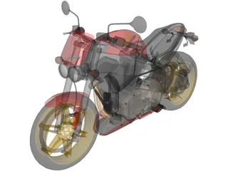 Buell Lightning 3D Model preview